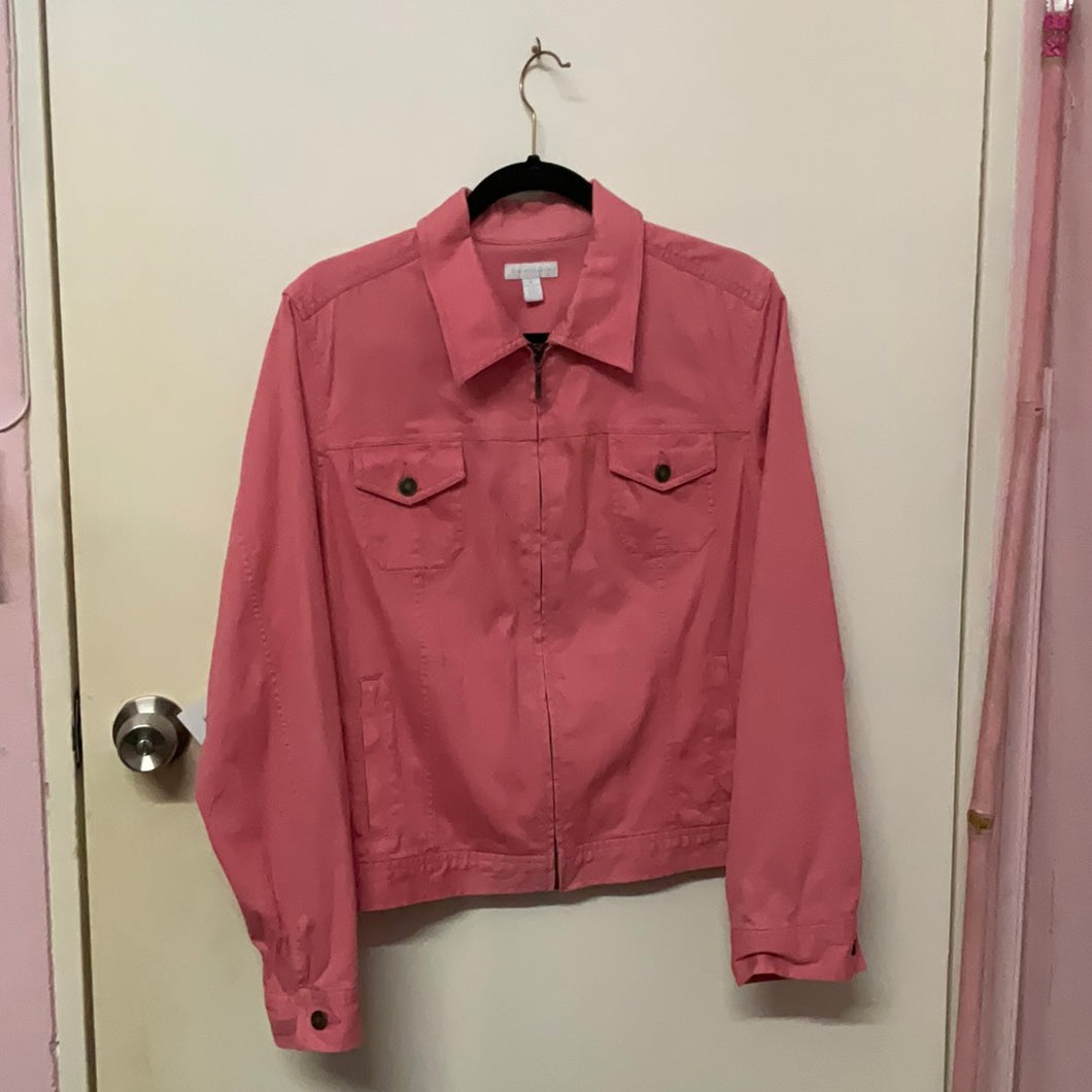 Soft Pink Cotton Jacket