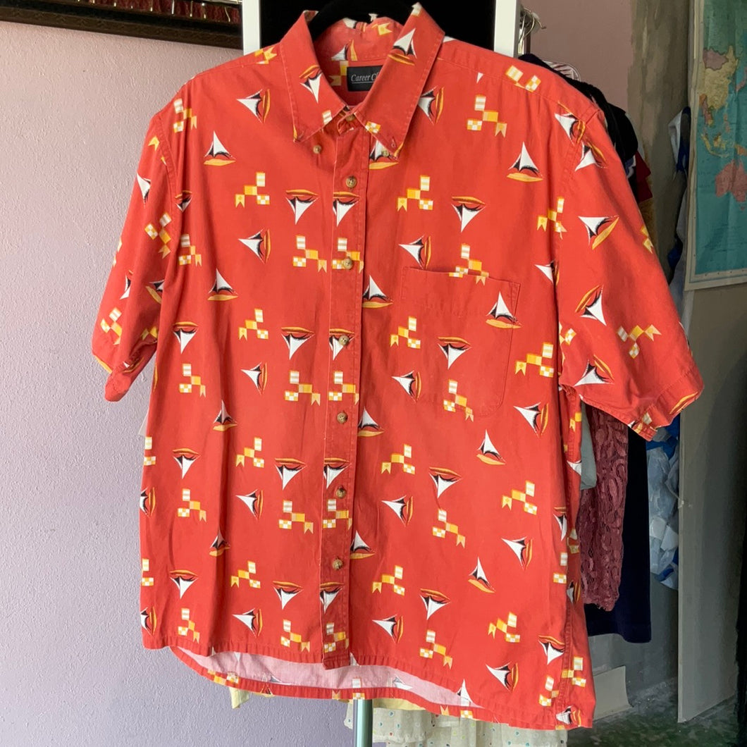 1990’s Short Sleeve button down