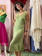 Load image into Gallery viewer, Green 1990s Alaia dress
