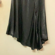 Load image into Gallery viewer, Serving goth realness with this silky skirt
