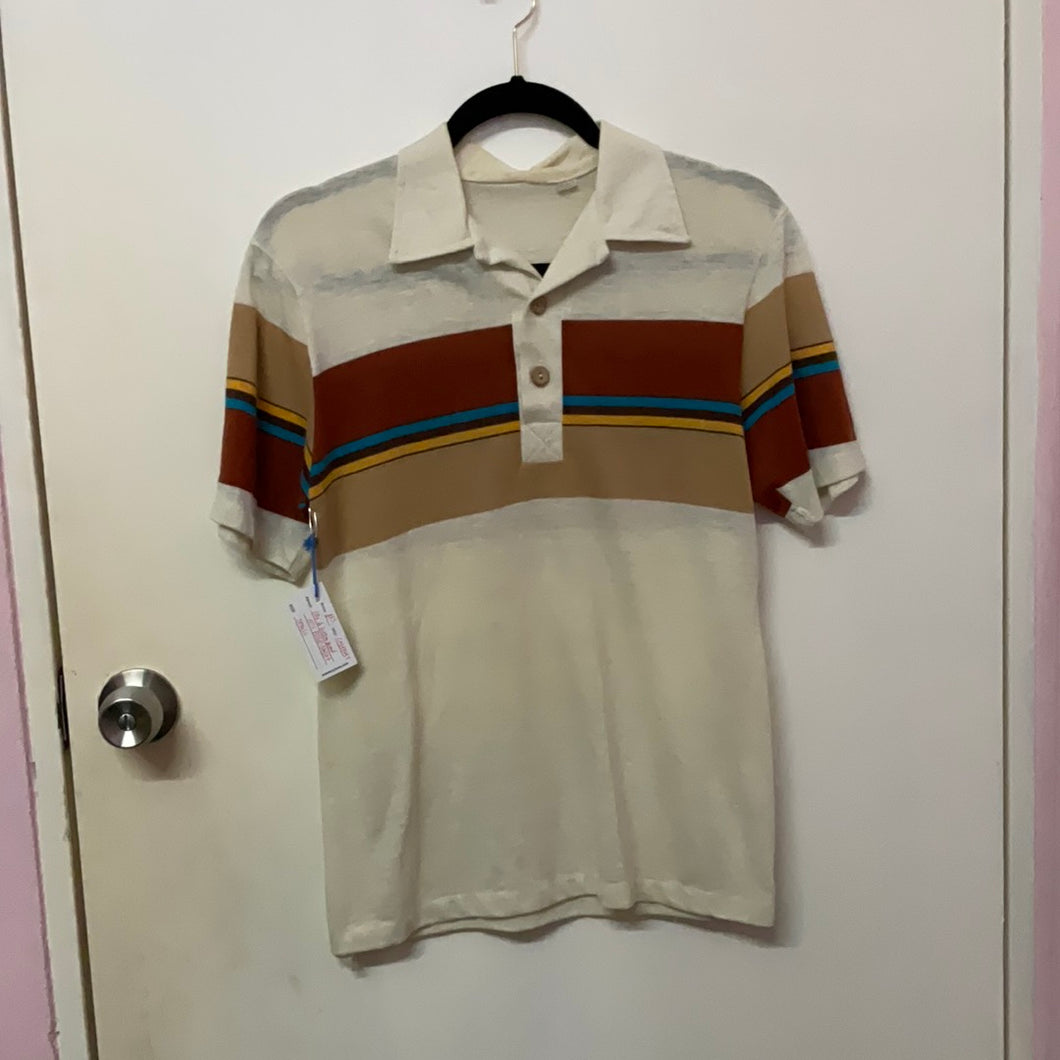 Poly & cotton blend 70’s Polo Shirt