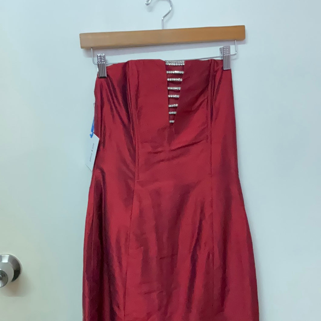 RAW silk Corset Style Dress